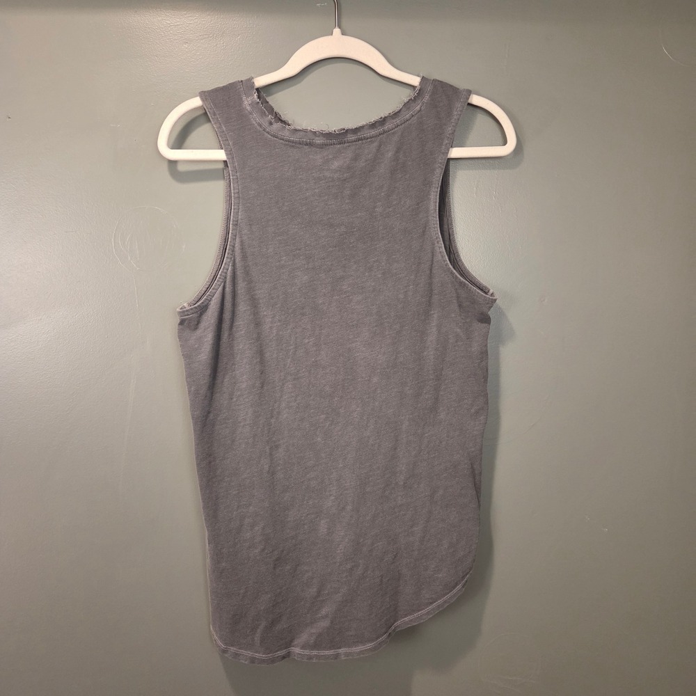 Lucky Brand Ford Mustang Women's Graphic Racerback Tank Top, Size L, Gray - Picture 2 of 6